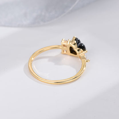 Yuna Black Onyx Ring