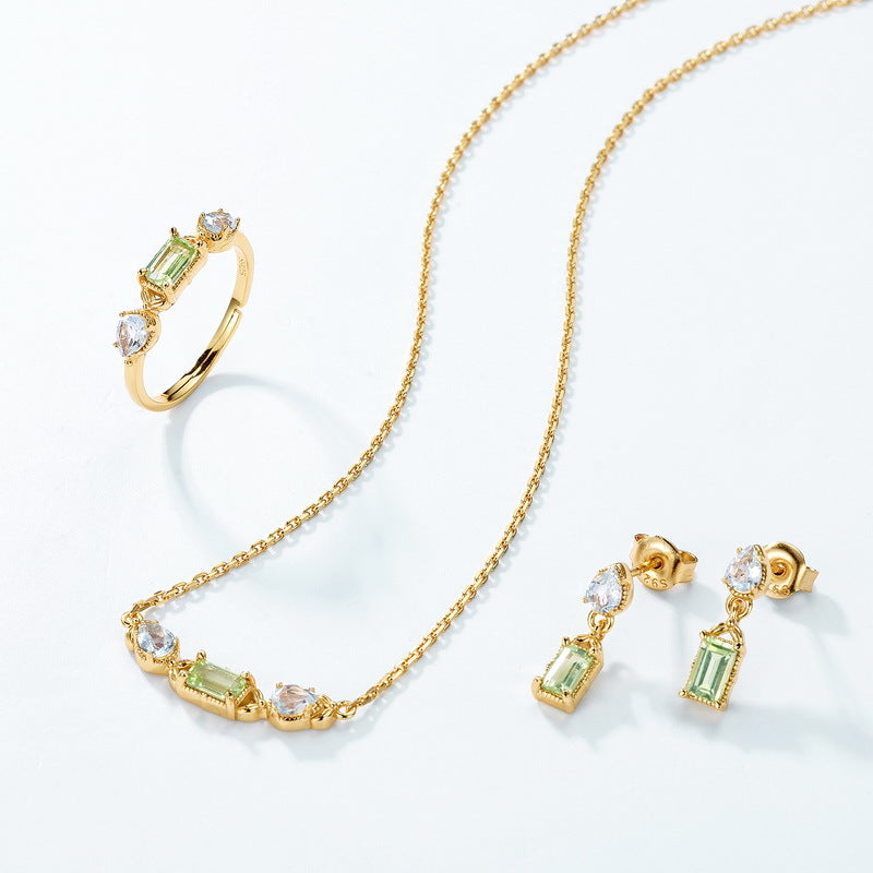 Beatrice Peridot Necklace