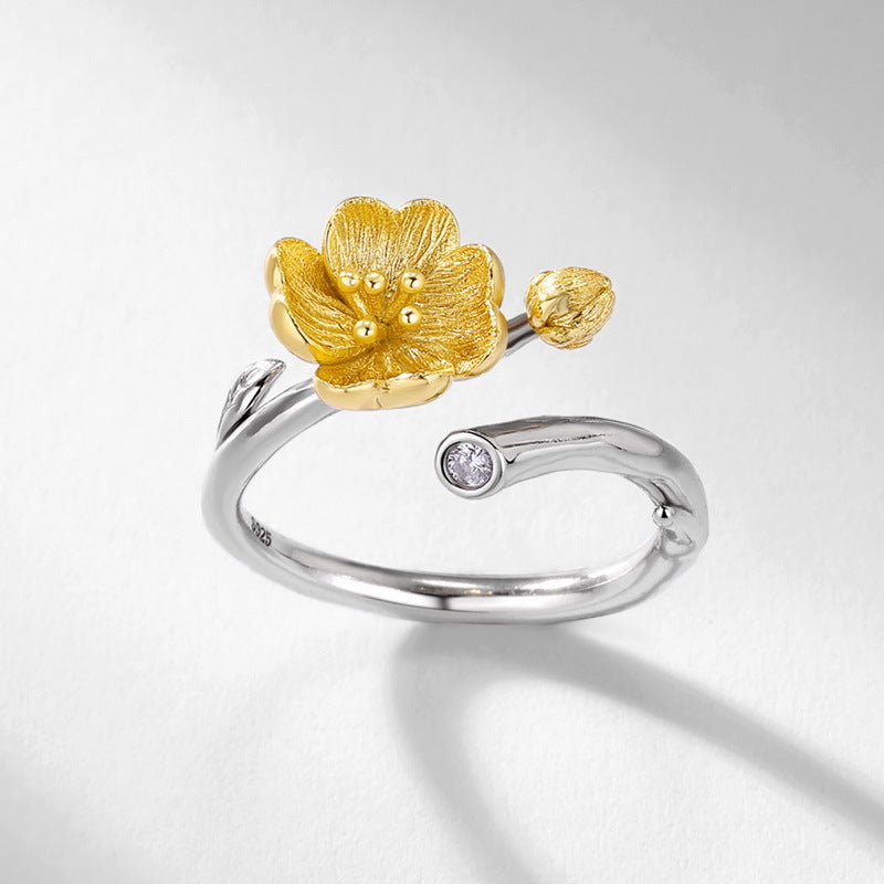 Twelve Flower Deity Ring – Cherry Blossom(March)