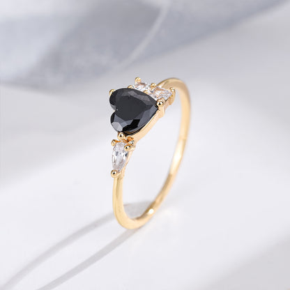 Yuna Black Onyx Ring
