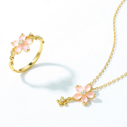 Ophelia Rose-Quartz Necklace