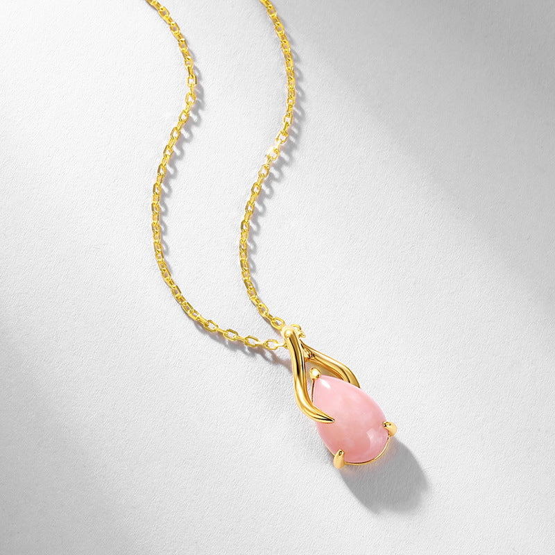 Love Pink Opal Necklace