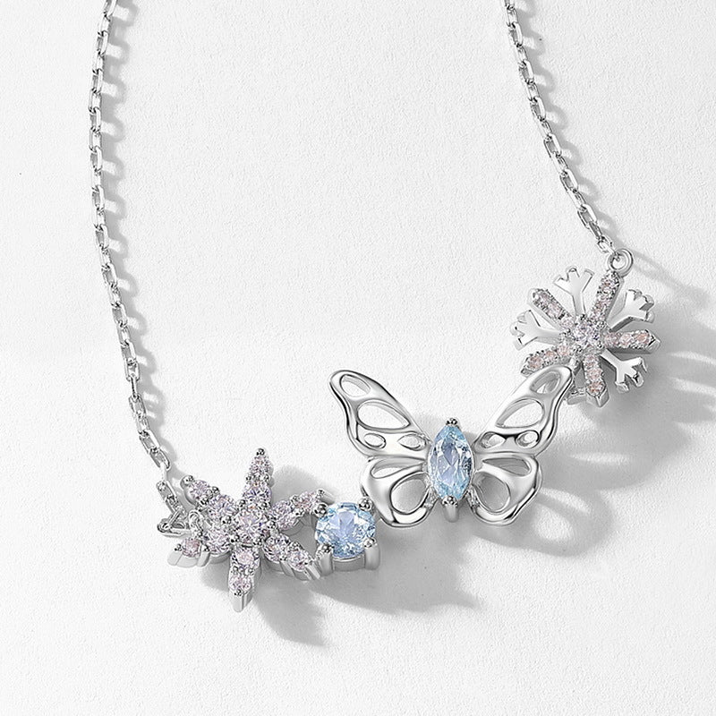 Brooke Blue Topaz Necklace