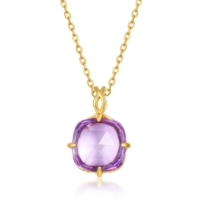 Amelia Amethyst Necklace