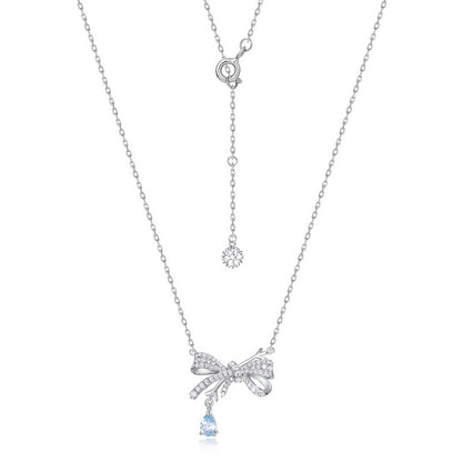 Scarlett Blue Topaz Necklace