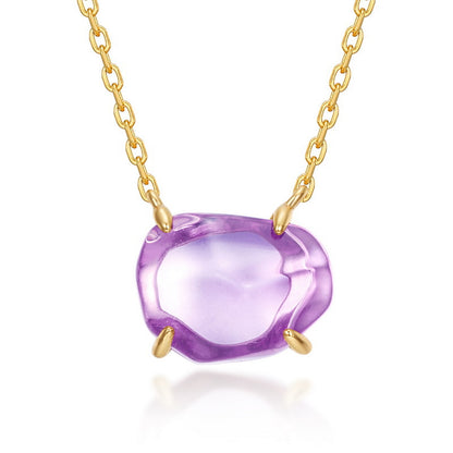 Violet Amethyst Necklace