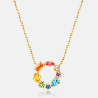 Candy Rainbow Colorful Necklace