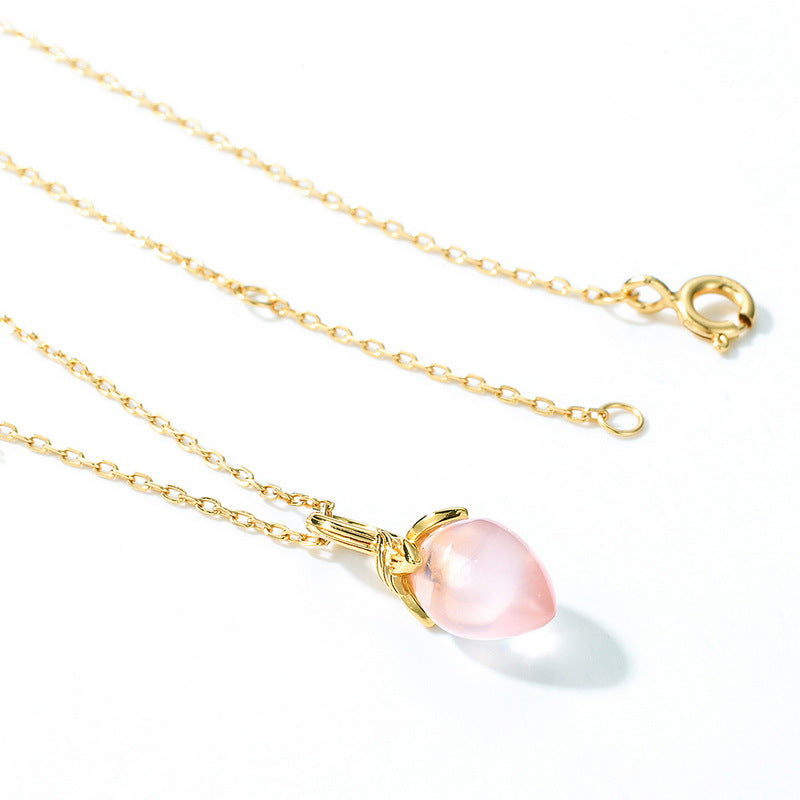 Juliette Rose-Quartz Necklace