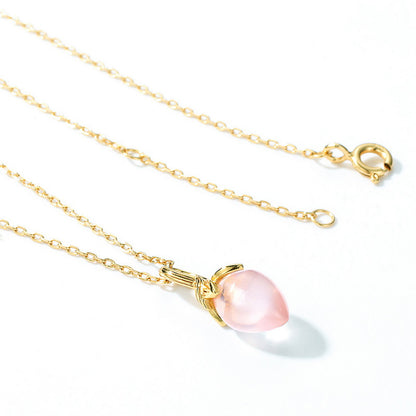 Juliette Rose-Quartz Necklace