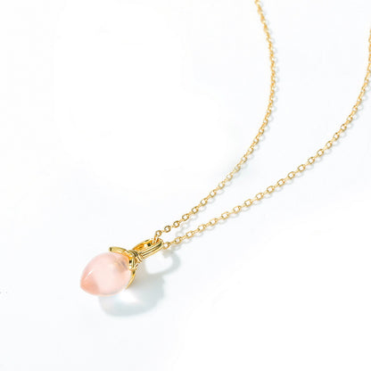 Juliette Rose-Quartz Necklace
