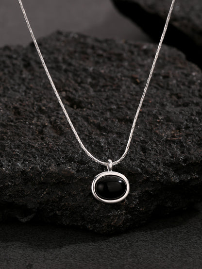 Aria Black Onyx  Necklace