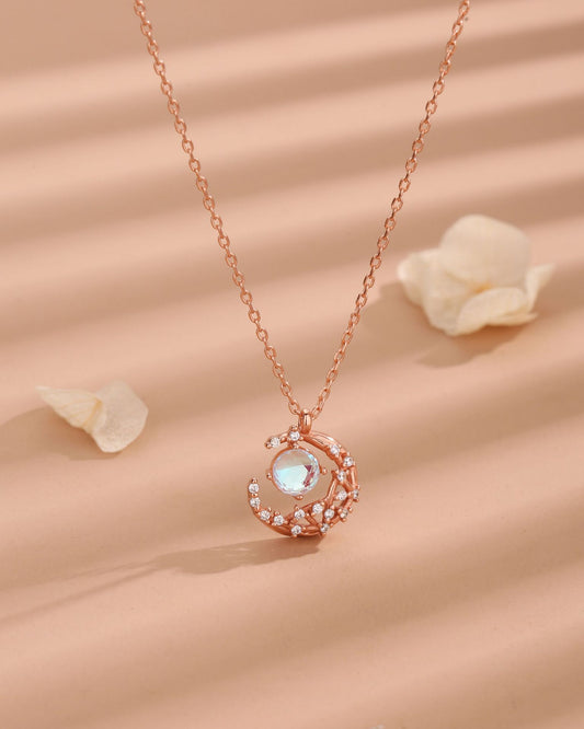 Blossom Moonstone Necklace