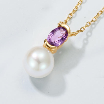 Honora Amethyst Pearl Necklace