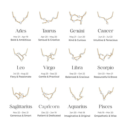 Una Zodiac Necklace