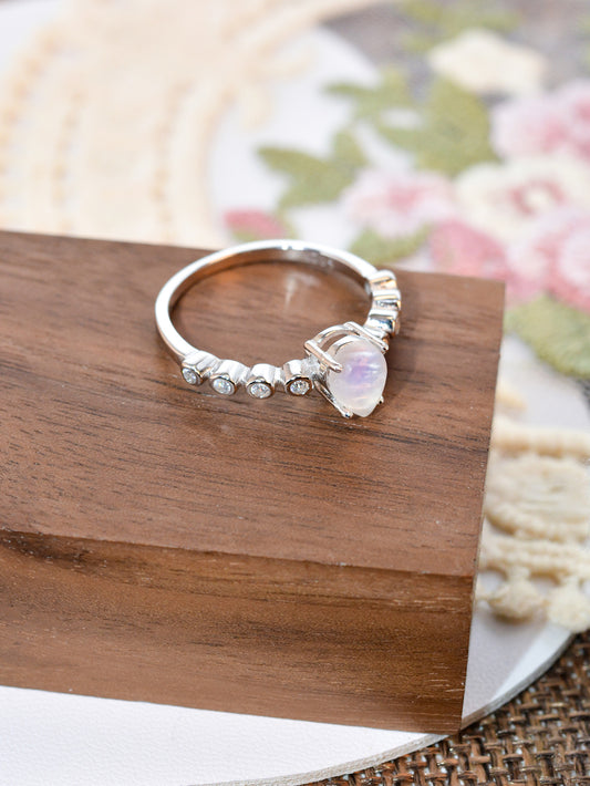 Undine Moonstone  Ring