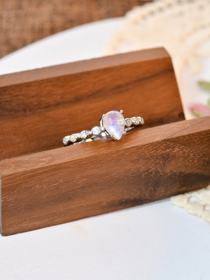 Undine Moonstone  Ring