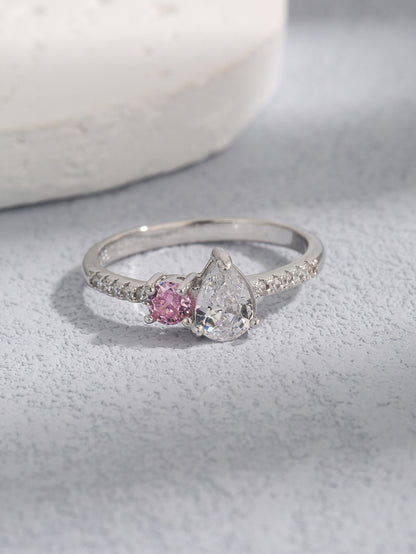 Zaria Rose Quartz Ring