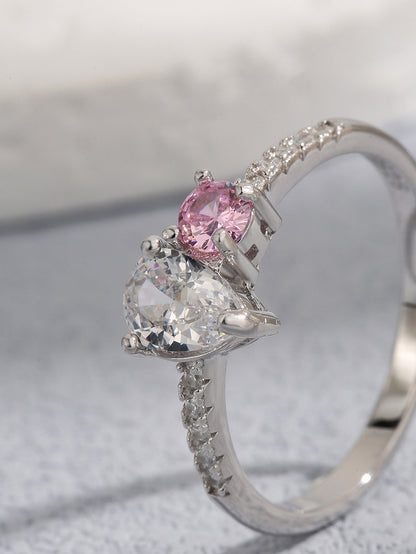 Zaria Rose Quartz Ring