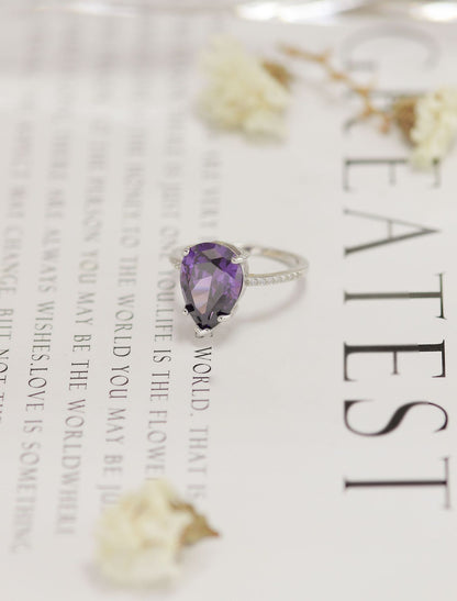 Lola Amethyst Ring