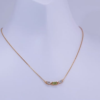 Beatrice Peridot Necklace